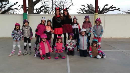 Carnaval sobre patines