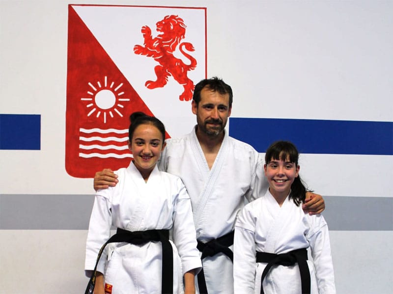 Examen para cinturon negro de Karate Stadium Venecia