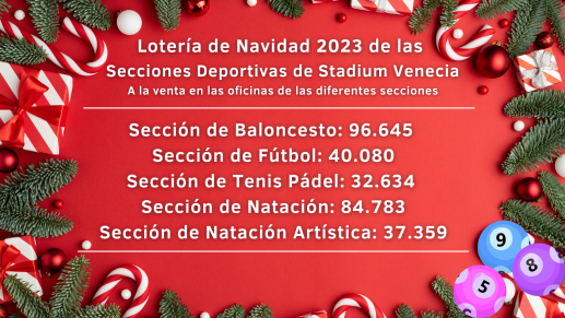 A la venta lotería de secciones