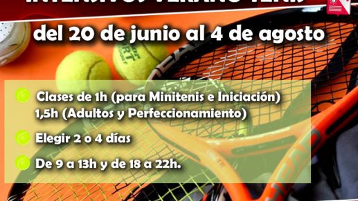 Intensivos verano Tenis