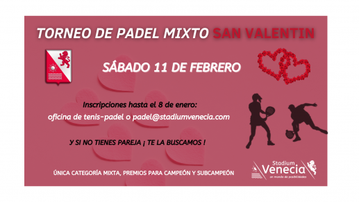 Torneo Padel San Valentín