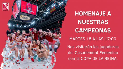 ¡Recibimos a las campeonas!