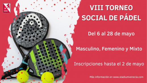 Campeonato social de Pádel