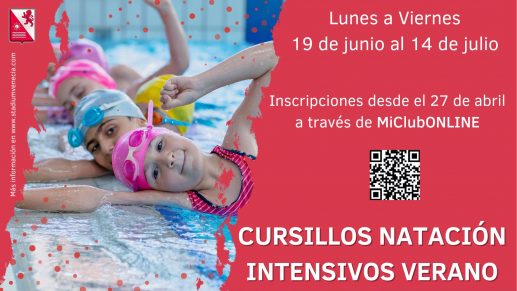 Intensivos natación verano