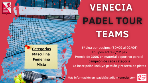 Vuelve Venecia Padel Tour