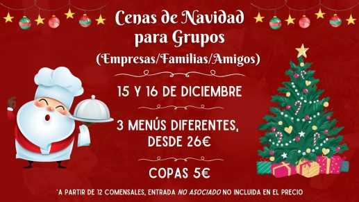 Cenas para grupos en STV